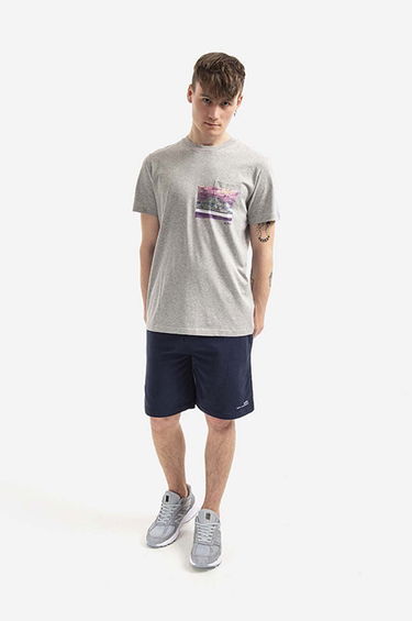 Majica A.P.C. Elias Print T-Shirt Siva | COEEV.H26090, 1