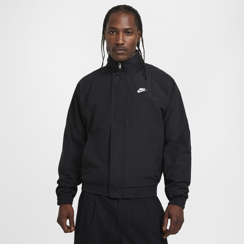 Bomber jakna Nike Club Futura Jacket Črna | FZ0656-010