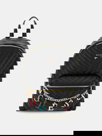 Chain Lattering Logo Backpack