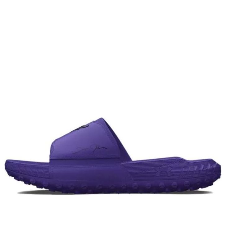 Superge in čevlji Under Armour Project Rock 3 Slides Lila | 3026034500, 0