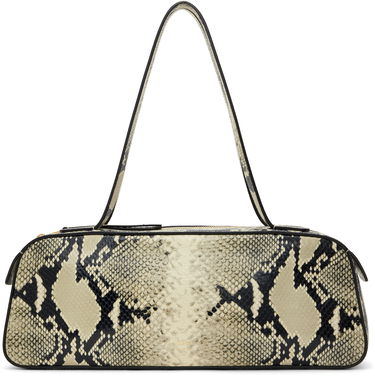 Torbica Khaite KHAITE Simona Snakeskin Shoulder Bag Bež | H2040-803, 0