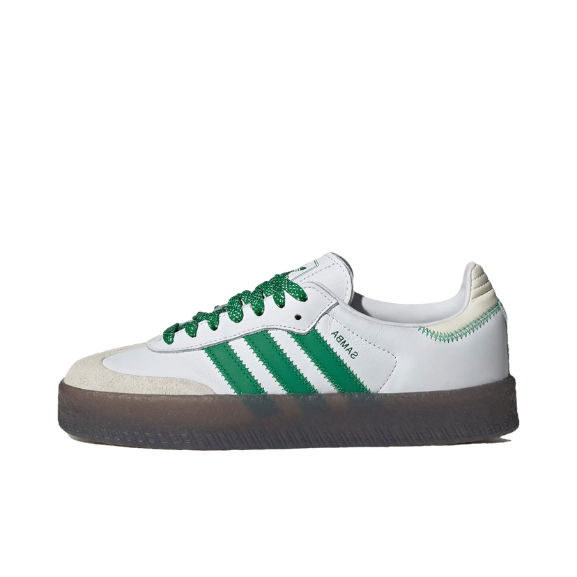 Superge in čevlji adidas Originals Sambae Cloud White Green W Bela | IE9105