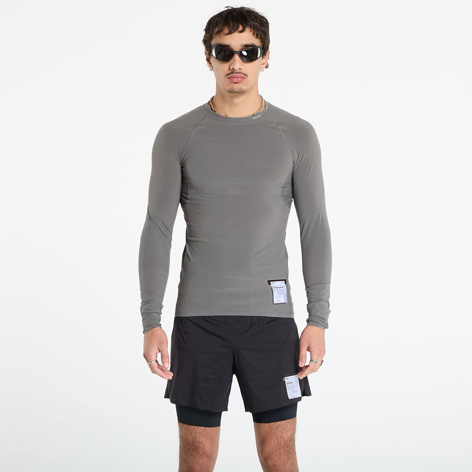 Majica Satisfy Satisfy Justice CoffeeThermal Base Layer Top Siva | 11010-DN, 0