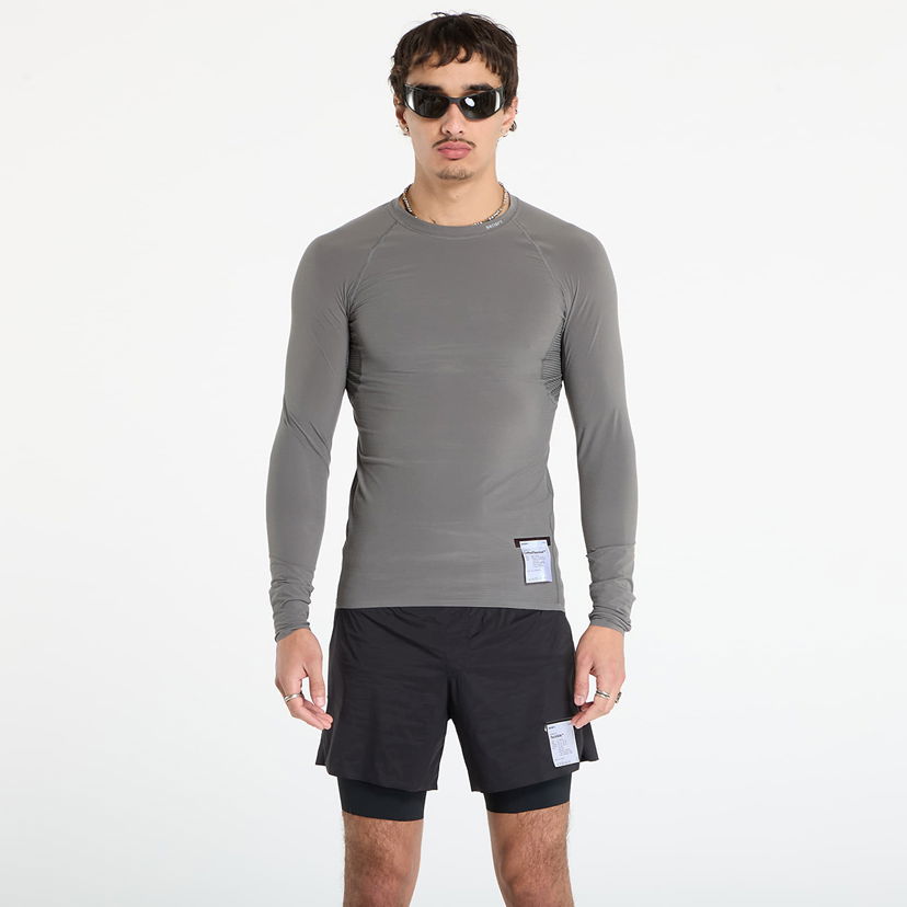 Majica Satisfy Satisfy Justice CoffeeThermal Base Layer Top Siva | 11010-DN