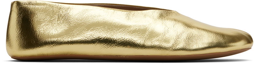 Superge in čevlji The Row The Row Stella Ballerina Flats Kovinski | F1638-M39