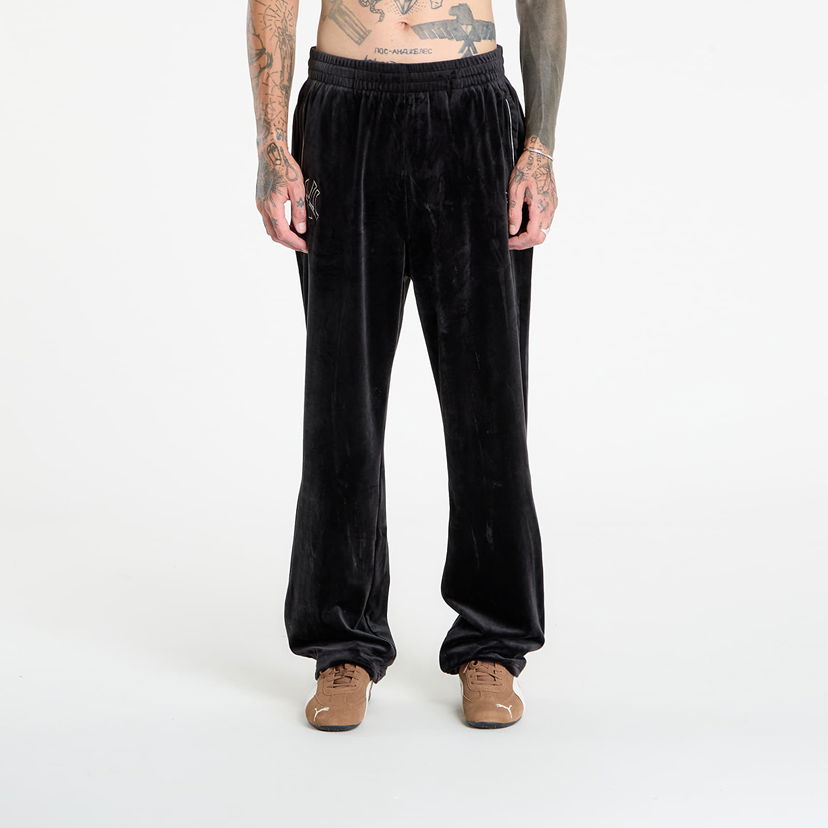 Trenirka New Era New Era MLB Velour Track Pants New York Yankees Črna | 60684338