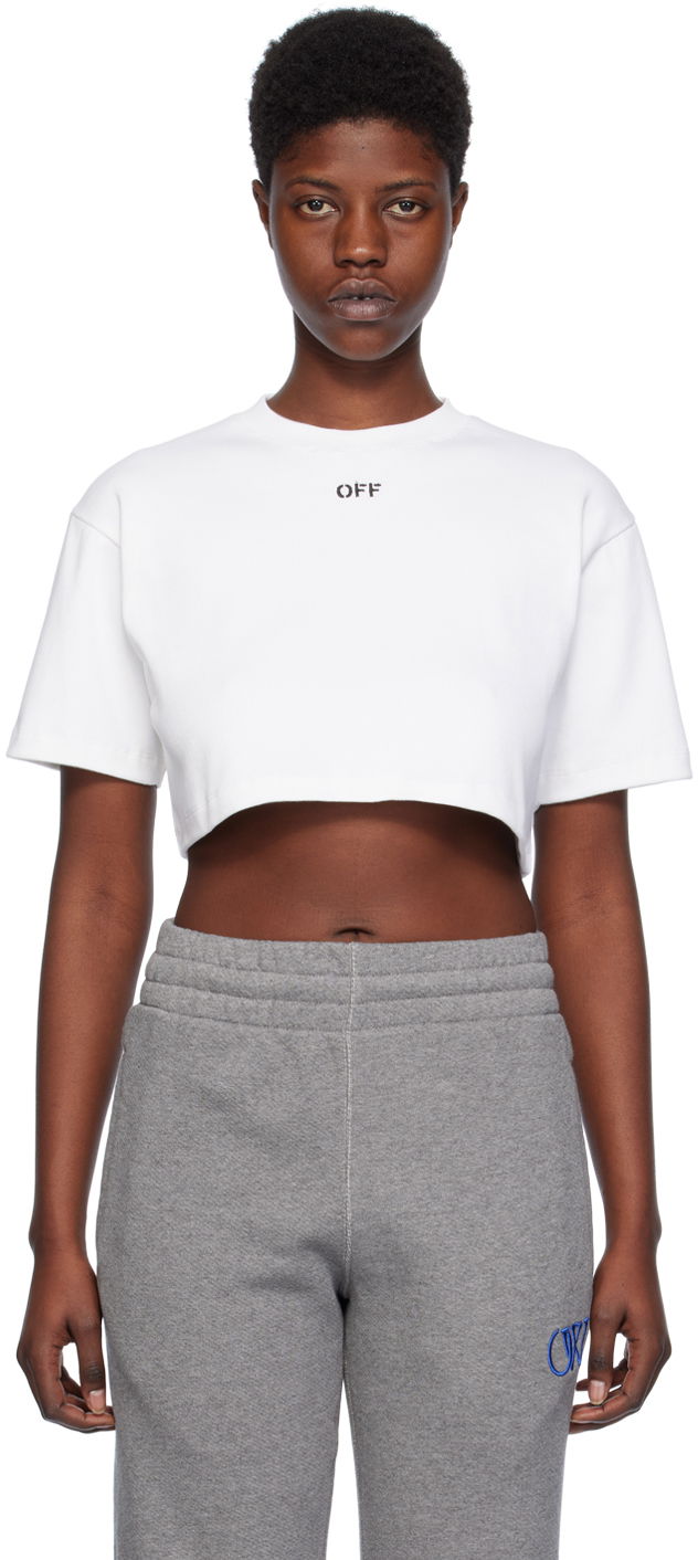 Majica Off-White White 'Off' Stamp T-Shirt Bela | OWAA081C99JER0040110, 0
