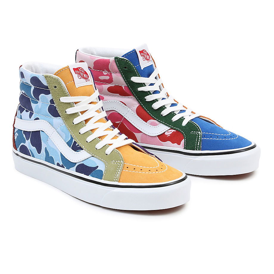Superge in čevlji Vans X Bape Sk8-Hi 38 Dx Večbarvna | VN0A38GF7BM, 0