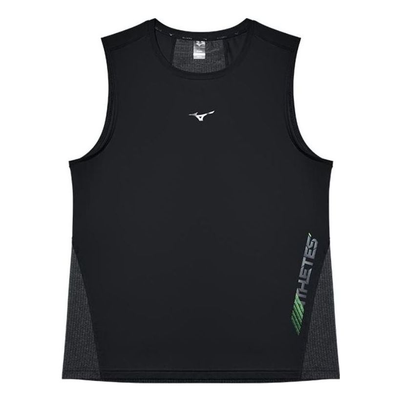 Majica brez rokavov Mizuno Breathable Running Vest Črna | J2CA41P9-09