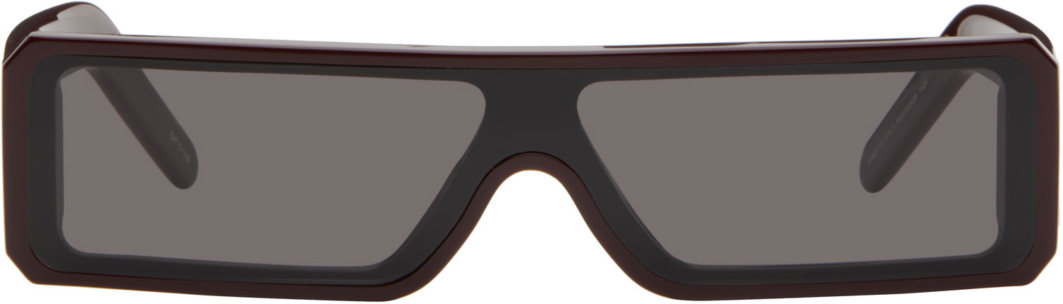 Sončna očala Rick Owens Rick Owens Hollywood Geth Sunglasses Bordo | RG0000008 GMGNB, 0