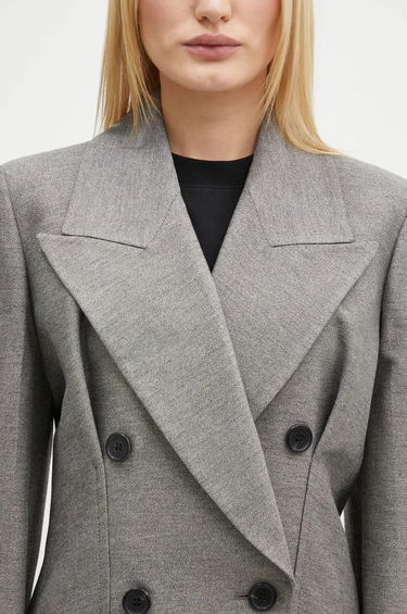 Plašči JW Anderson JW Anderson Hourglass Tailored Oversize Blazer Siva | JK0343.PG1640.929, 3