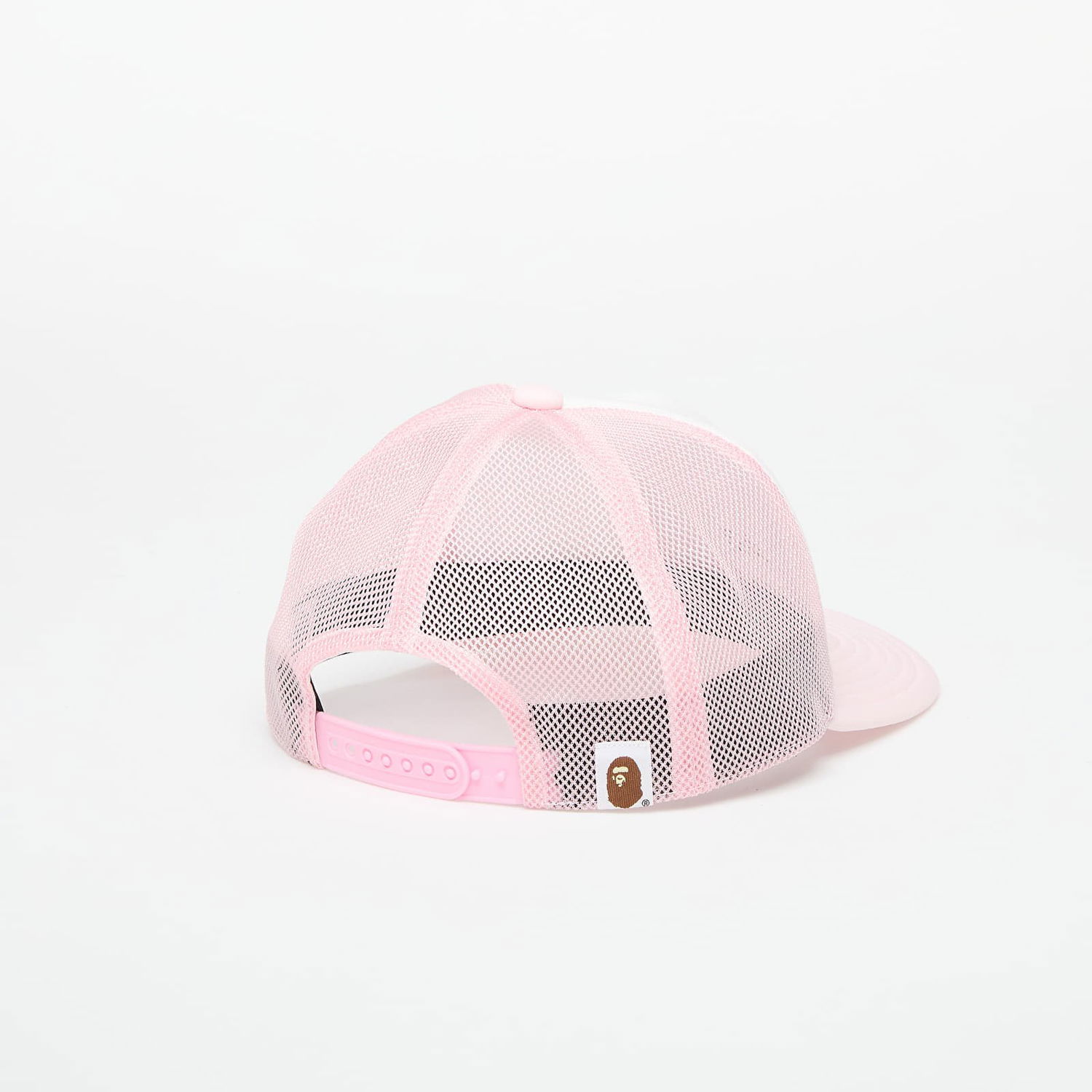 Kapa BAPE A BATHING APE Crystal Stone Ape Head Mesh Cap Roza | 001CPK802002LPNK, 1