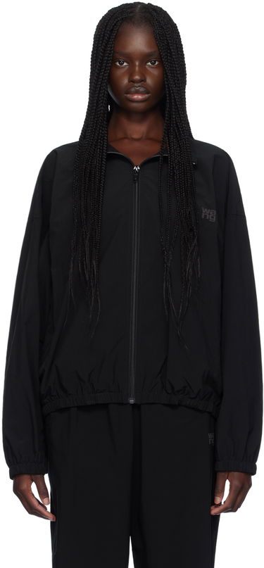 Vetrovka Alexander Wang Coaches Track Jacket by Črna | 4WC3232071, 0