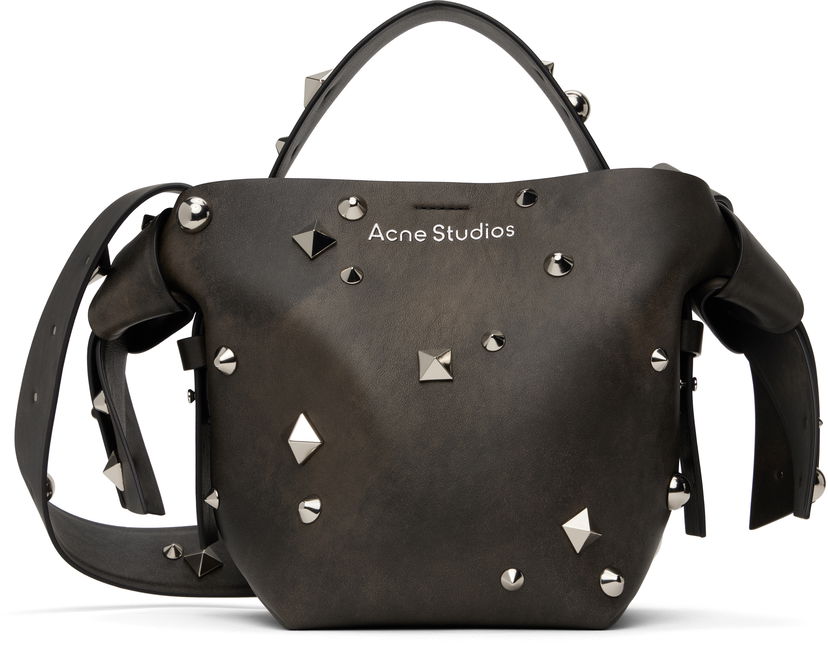 Torba za čez ramo Acne Studios Midi Shoulder Bag Rjava | A10330-