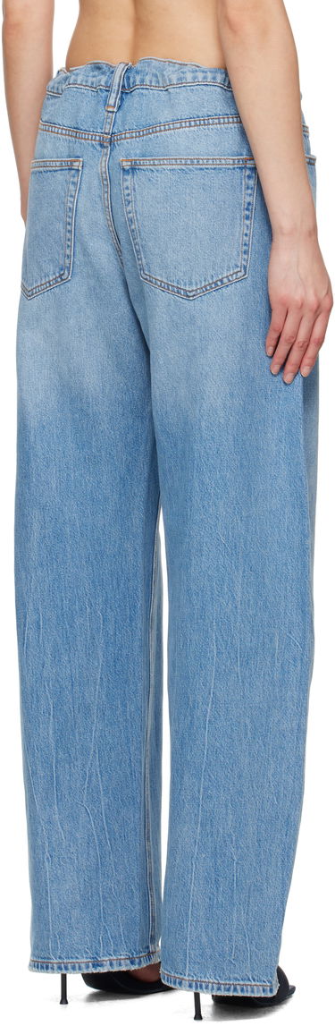 Kavbojke Alexander Wang Alexander Wang 5-Pocket Track Jeans Modra | 4DC2254663, 2