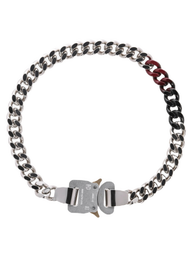 Ogrlica 1017 ALYX 9SM Exclusive Signature Buckle Necklace Siva | AXUJW0175OT01 MTY0001