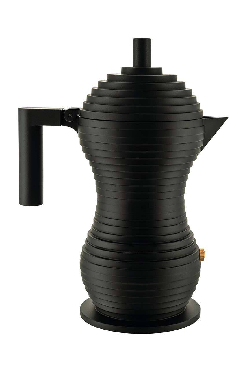 Home decor Alessi Pulcina Stovetop Espresso Maker - 3cup Črna | MDL02.3.BB, 0