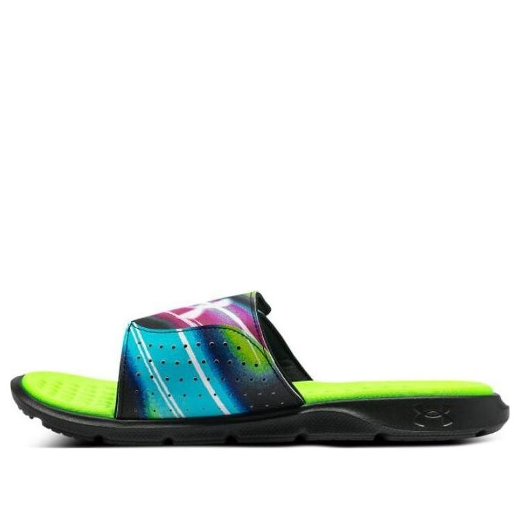 Superge in čevlji Under Armour Ignite Pro Graphic Strap Slide Črna | 3026024-002