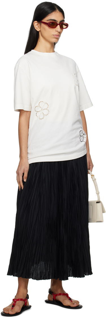 Krila MSGM MSGM Pleated Midi Skirt Črna | 3841MDD29P 257264, 3