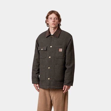 Plašči Carhartt WIP Lowis Chore Coat Houndstooth Večbarvna | I035344_9, 2