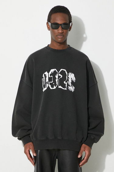 Pulover 032C Eternal Bubble Crewneck Sweatshirt Črna | SS24.C.2020, 0