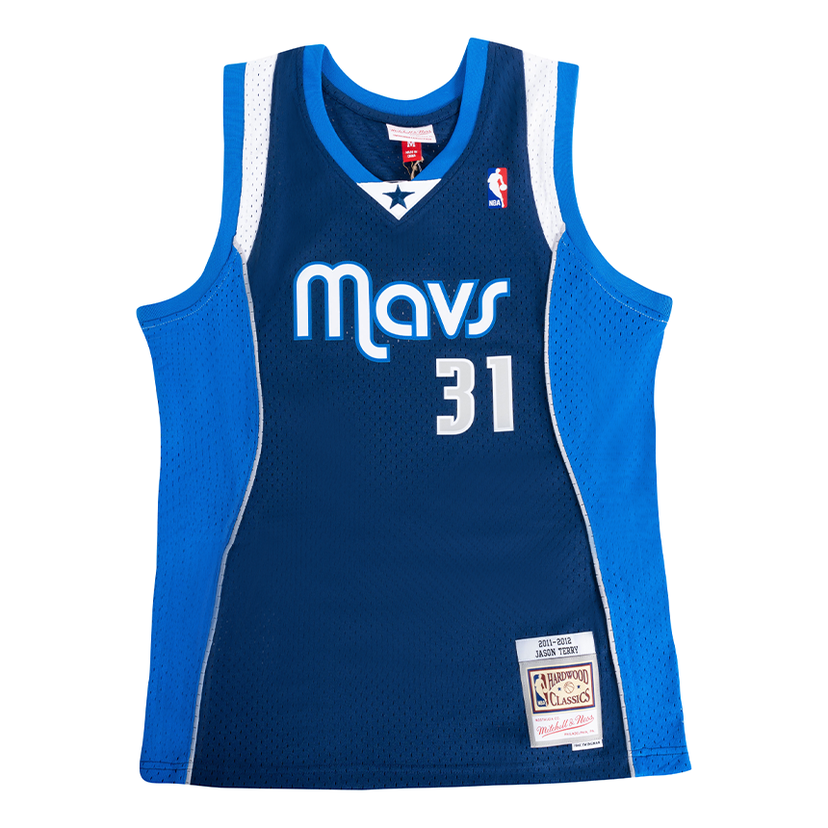 Dres Mitchell & Ness NBA Dallas Mavericks Jason Terry Swingman Jersey Modra | SMJY1149-DMA11JTEASBL