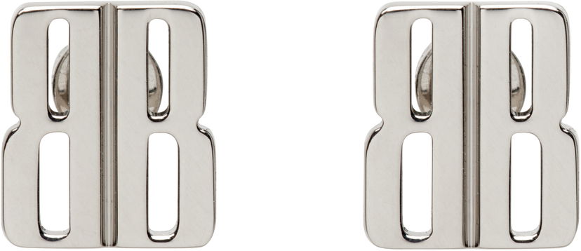 Uhani Balenciaga Balenciaga Nano XS Stud Earrings Kovinski | 831948TZ99S