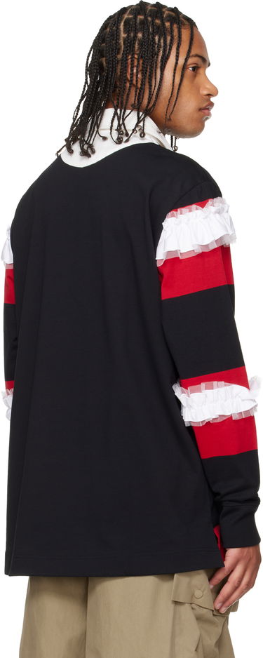 Polo majica Simone Rocha Simone Rocha Ruffle Rugby Polo Večbarvna | 5360B 1282, 2