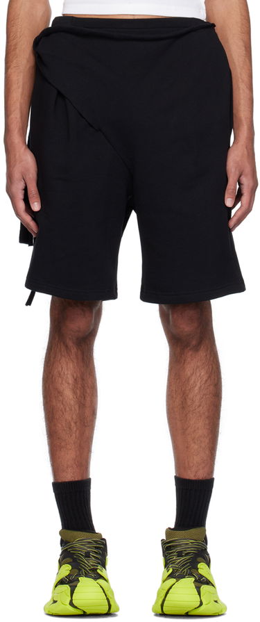Kratke hlače Ottolinger Ottolinger Wrap Shorts Črna | 1503701, 0