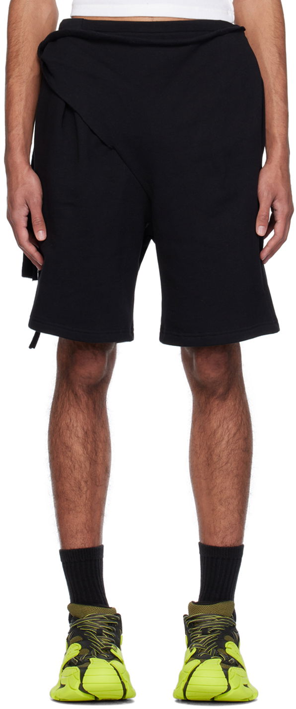 Kratke hlače Ottolinger Ottolinger Wrap Shorts Črna | 1503701