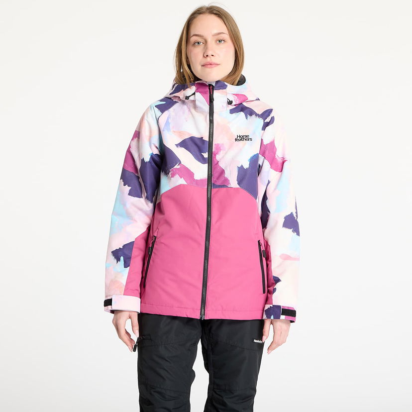 Parka Horsefeathers Horsefeathers Halia Abstract Paint Ski Jacket Večbarvna | OW223D