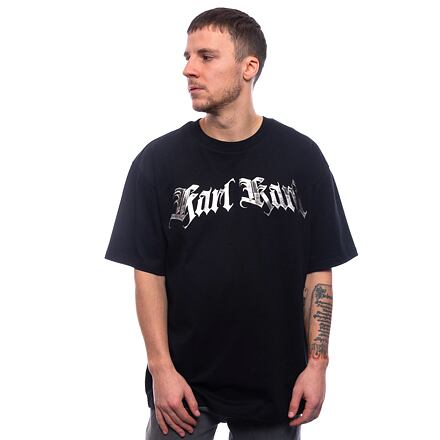 Majica Karl Kani Old English Chrome Black T-Shirt Črna | KK60300182