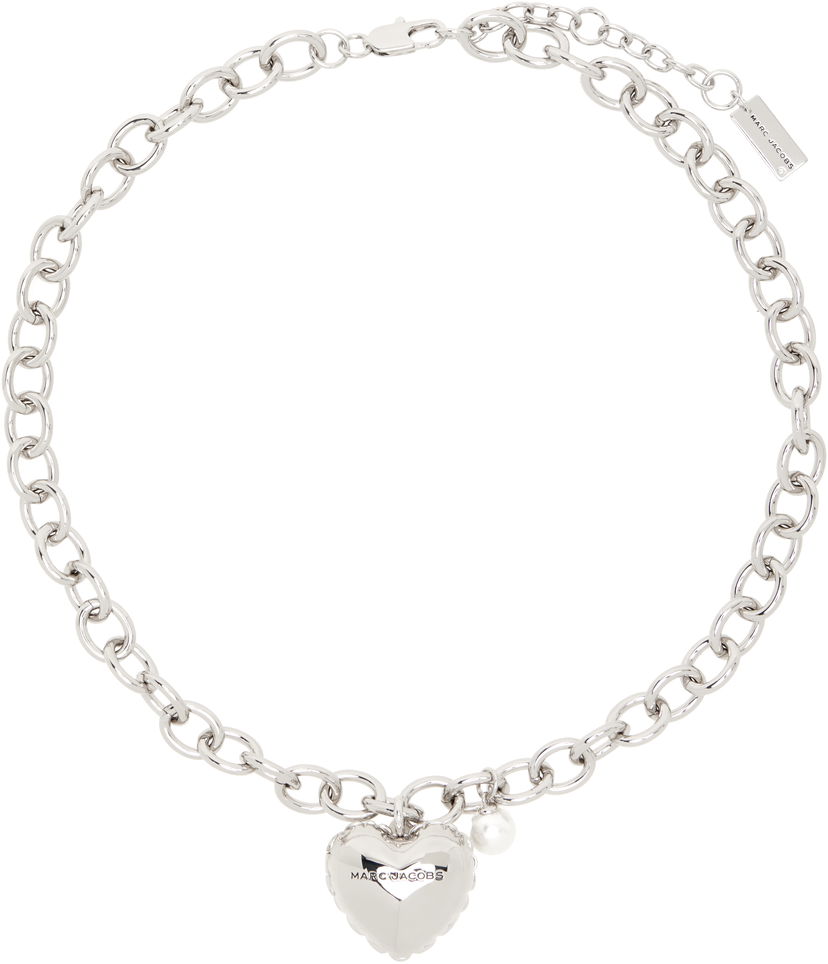Ogrlica Marc Jacobs Marc Jacobs Heart Balloon Locket Necklace Kovinski | 2S5JNC001J08
