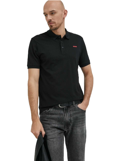 Polo majica BOSS Cotton Polo Shirt Črna | 50466182