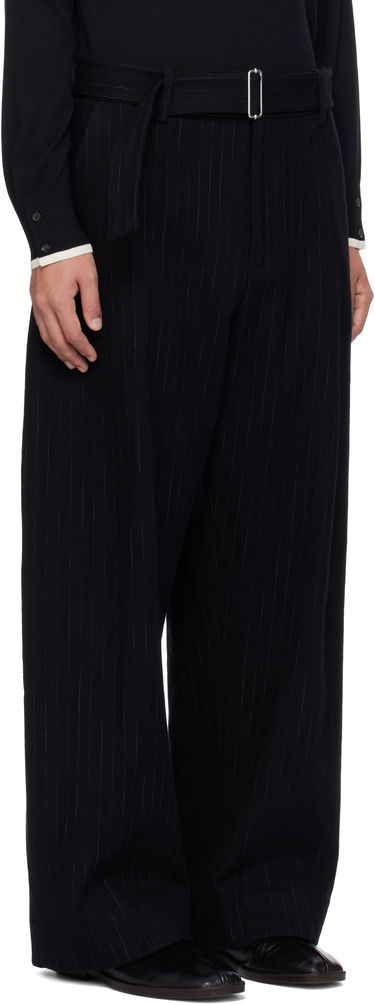 Hlače Studio Nicholson Studio Nicholson Vital Trousers Črna | VITAL SNM - 1279, 4
