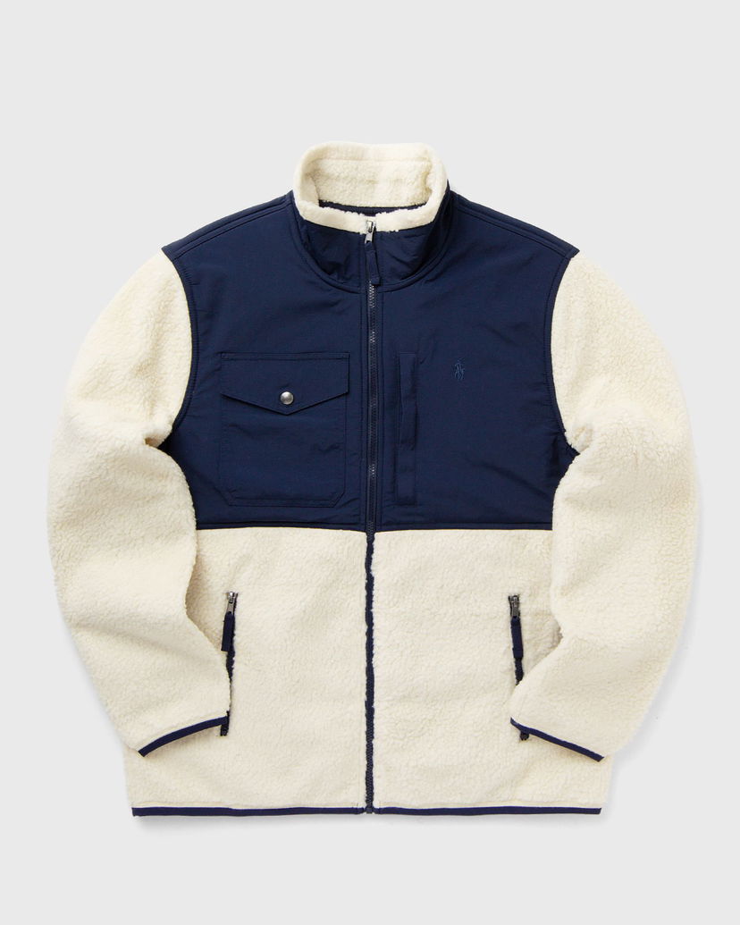 Pulover Polo by Ralph Lauren Men's Half-Zip Fleece Jacket Bež | 710850412019