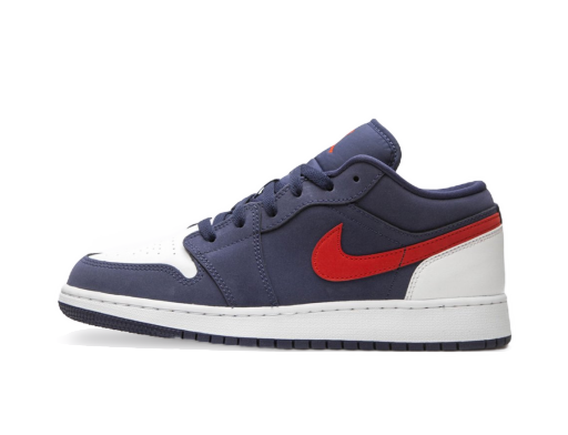 Omejena izdaja Jordan Air Jordan 1 Low GS "USA" Modra | CV9844-400