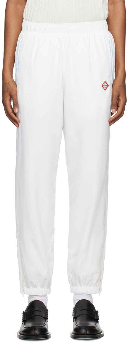 Trenirka Casablanca Drawstring Track Pants Bela | MPS24-TR-028-01
