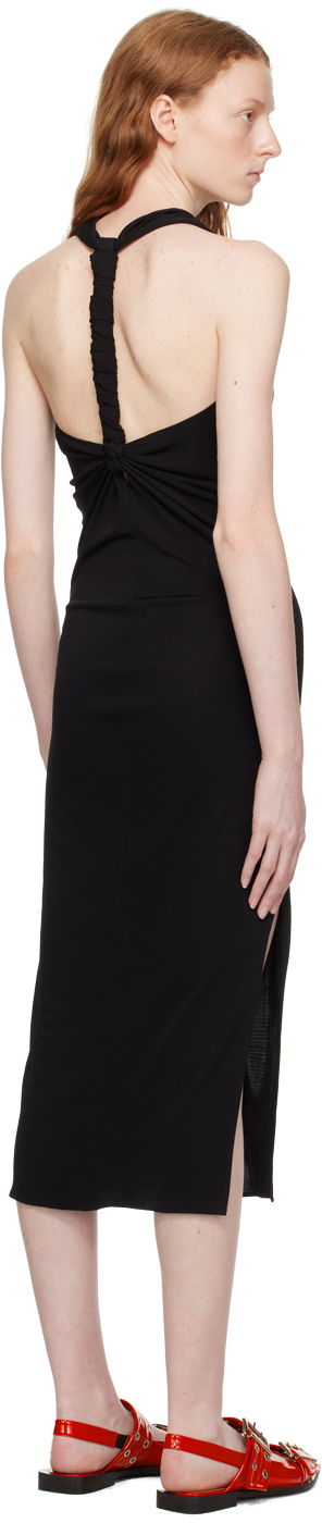 Obleke Helmut Lang Helmut Lang Twisted Maxi Dress Črna | N05HW605, 2