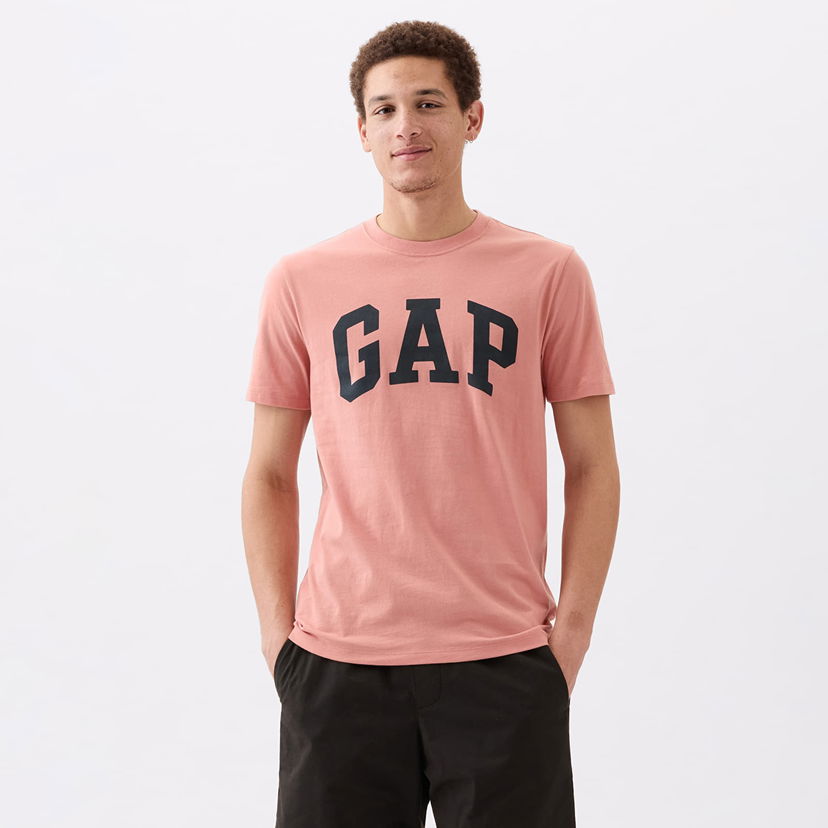 Majica GAP Basic Logo Tee Pink Rosette 16-1518 Roza | 856659-07
