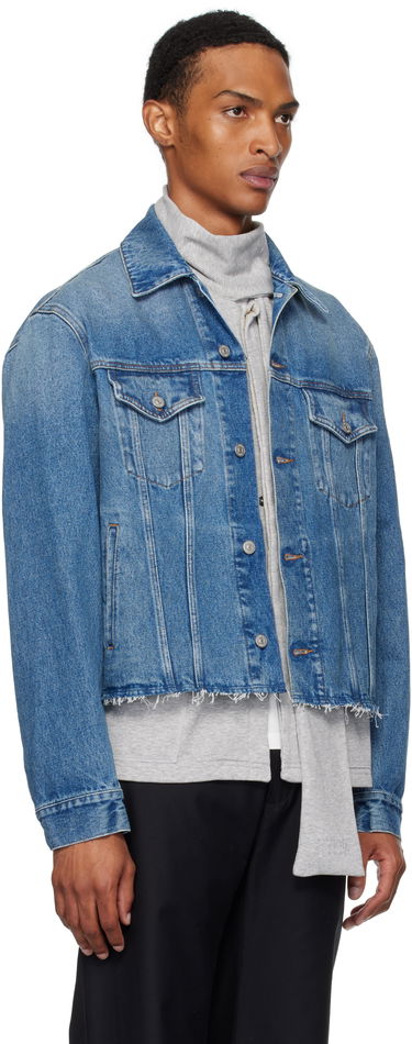 Jakna Maison Margiela MM6 Maison Margiela Sports Denim Jacket Modra | SH0AM0026 M30018, 4