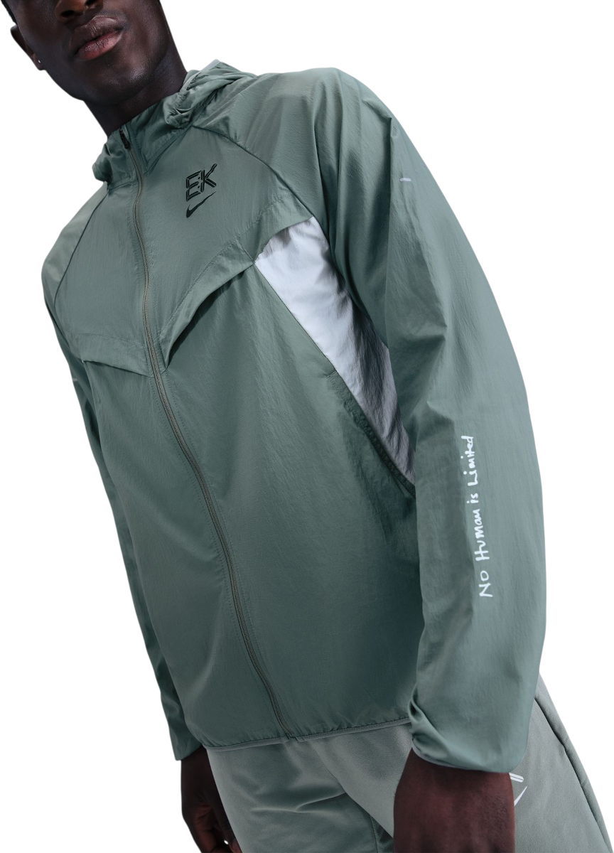 Vetrovka Nike Stride Eliud Kipchoge Hooded Jacket Zelena | hv2649-034, 0