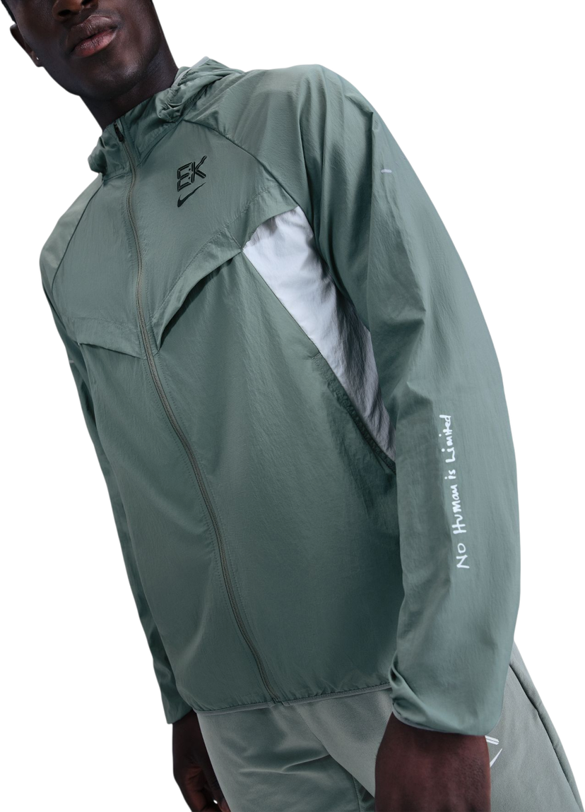 Vetrovka Nike Stride Eliud Kipchoge Hooded Jacket Zelena | hv2649-034