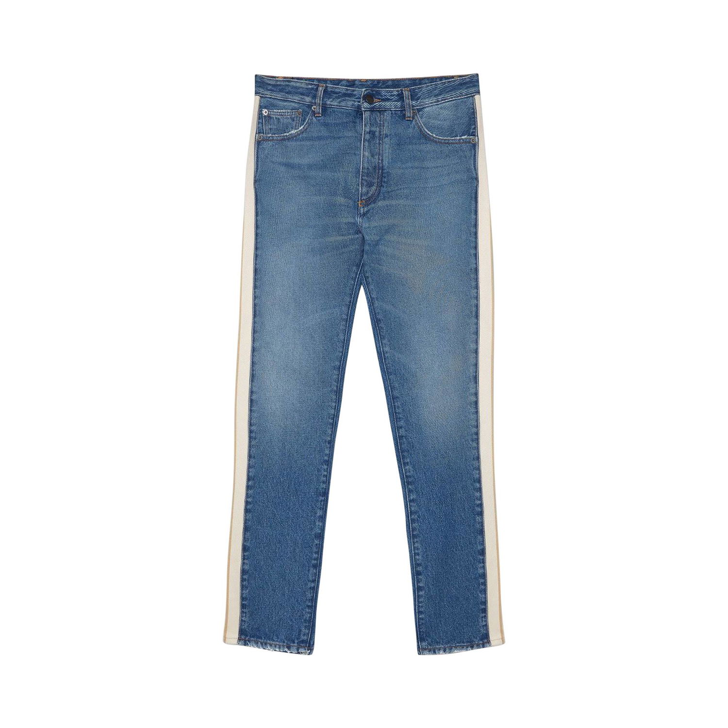 Kavbojke Palm Angels Track Denim Modra | PMYA028F21DEN0024001, 1