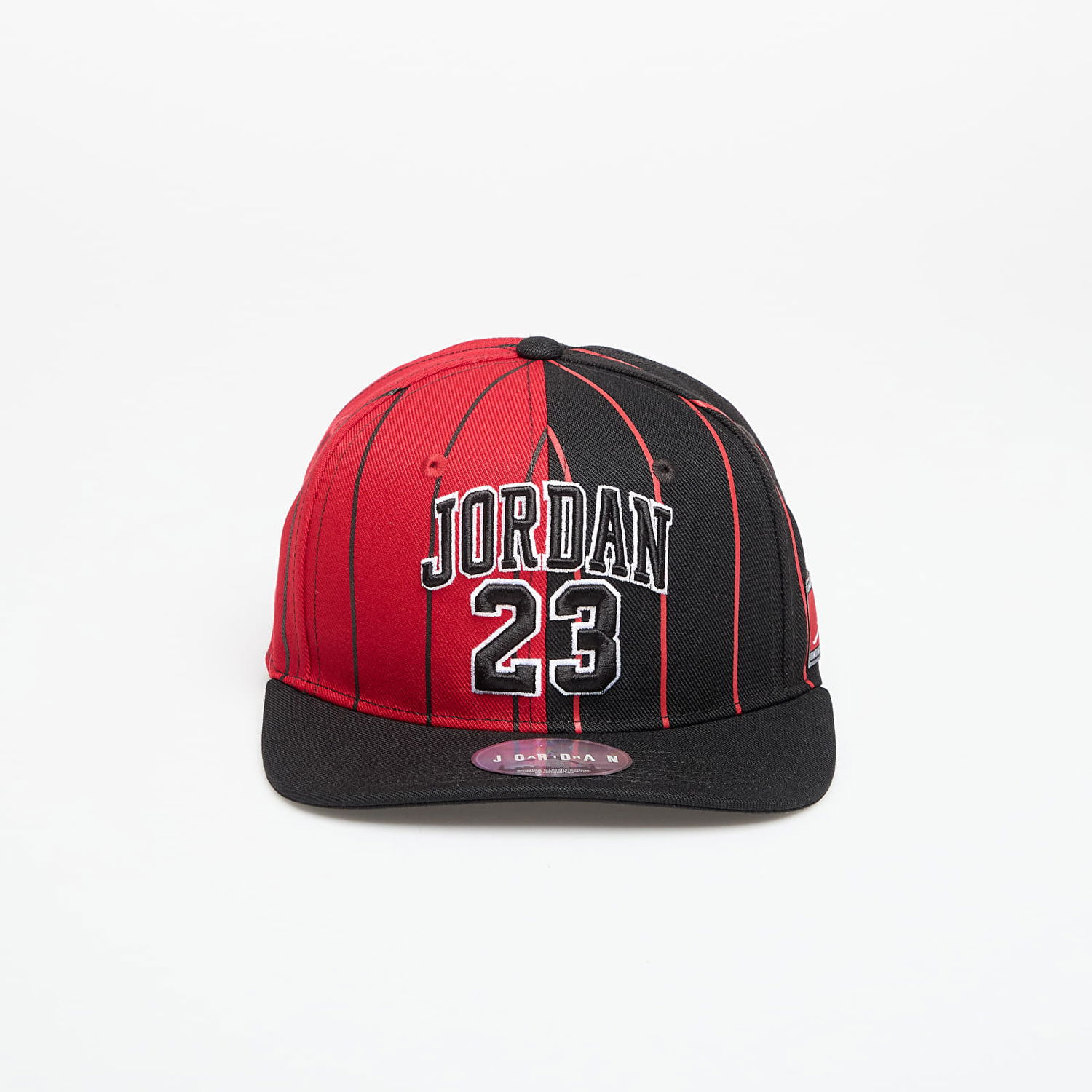 Kapa Jordan Jordan 23 Split-Color Pinstripe Jersey Flat Brim Cap Večbarvna | 9A0781-H24, 0