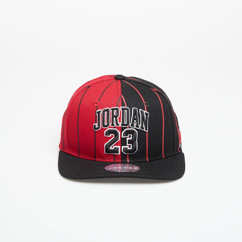 Kapa Jordan Jordan 23 Split-Color Pinstripe Jersey Flat Brim Cap Večbarvna | 9A0781-H24