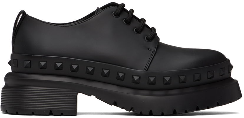 Superge in čevlji Valentino Valentino Garavani M-Way Rockstud Derbys Črna | 3Y2S0H32GZZ