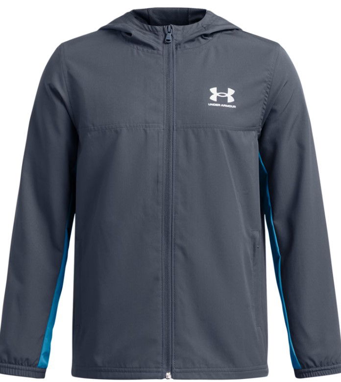 Vetrovka Under Armour Under Armour Rival Woven Jacket Siva | 1390154-044