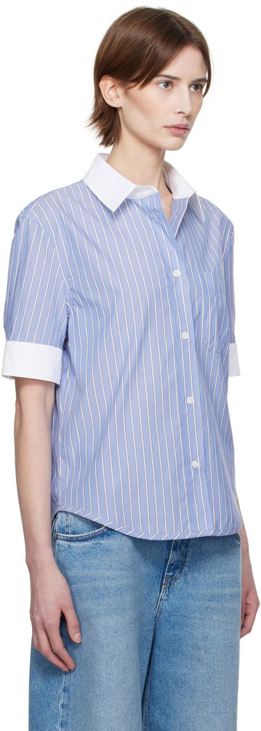 Srajce Marni Marni Striped Shirt Modra | CAMA0623QS UTC455, 1