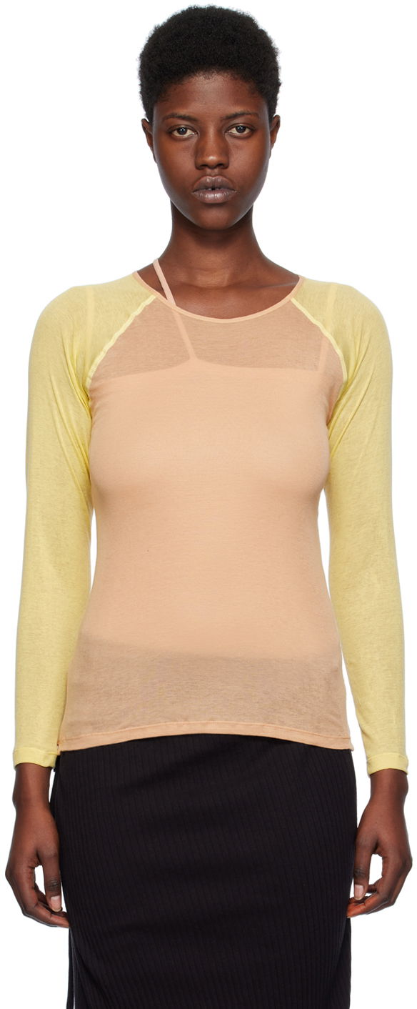 Majica Baserange Gene Long Sleeve T-Shirt Roza | TOGN-CG-SP24